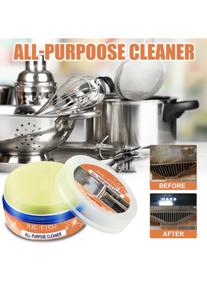 Jue-Fish Kitchen Multi-Purpose Cleaner Range hood, stainless steel pots, pans, stain removers, rust and oil cleaner - Image 1